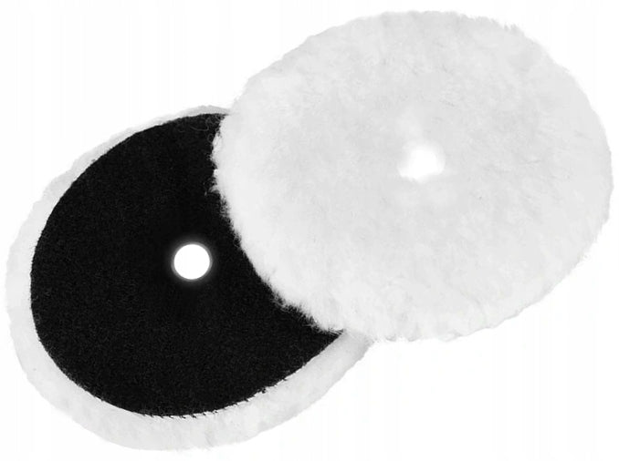 Microfiber pad Nat 135 mm white
