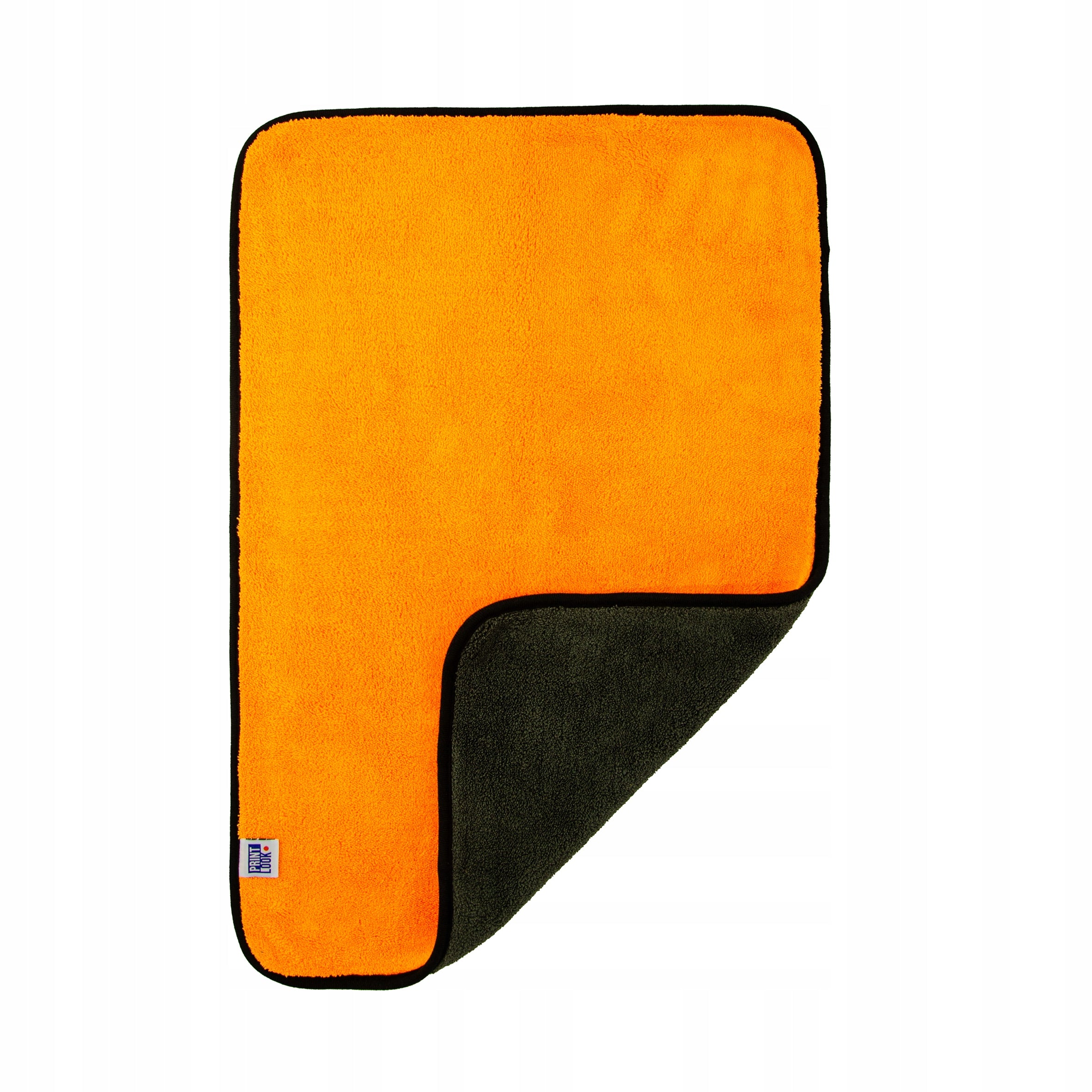 Microfiber towel for drying the car 90x60 cm Printlook orange 800 gsm