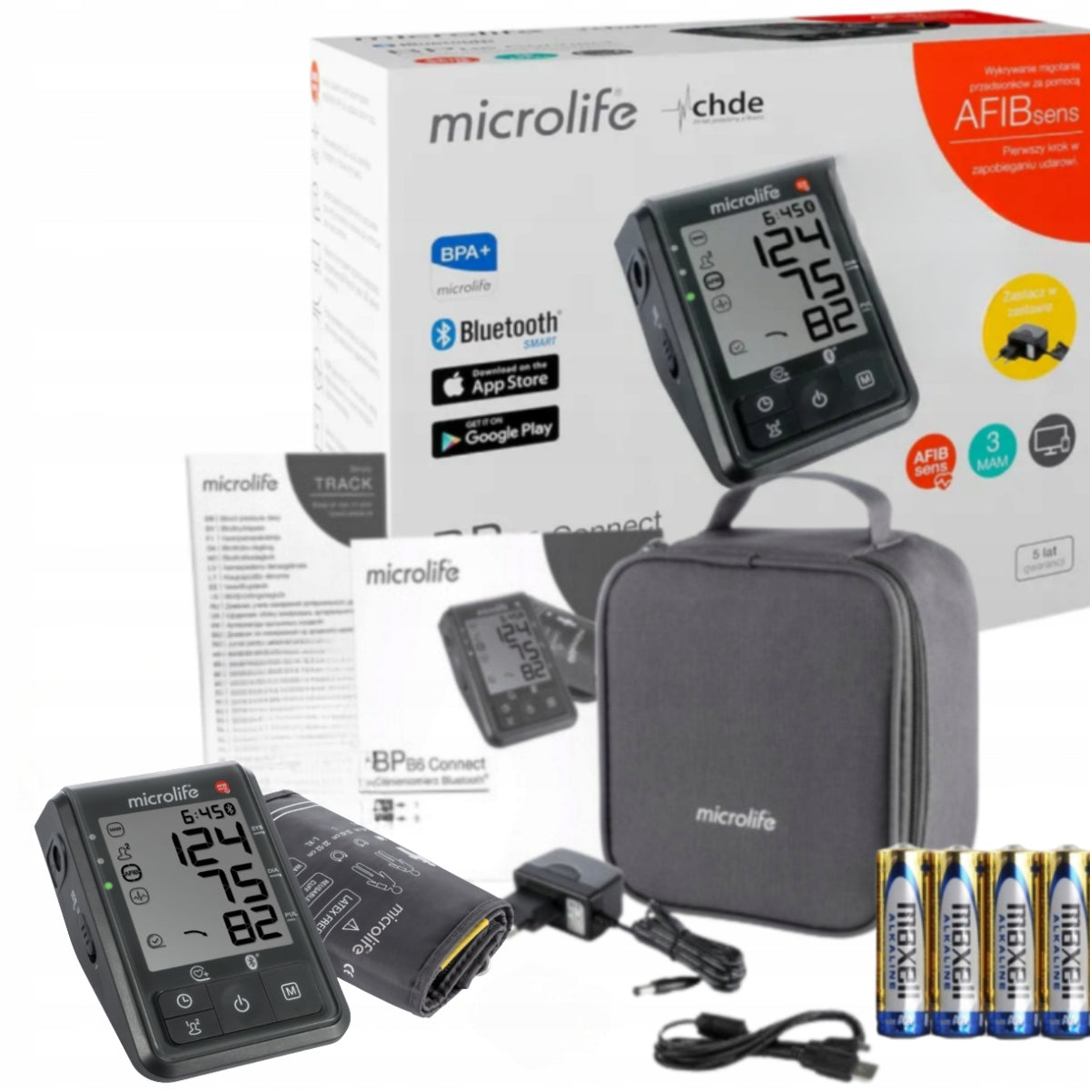 Microlife Blood pressure monitor BP B6 connect