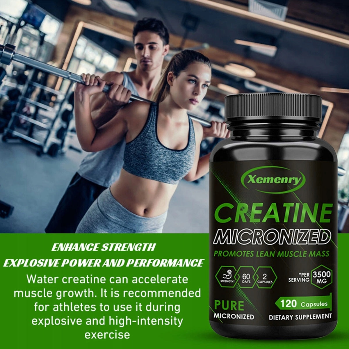Micronized creatine capsules 3500 mg – testosterone booster for husbands Expiration date at least 1 year from the date of purchase