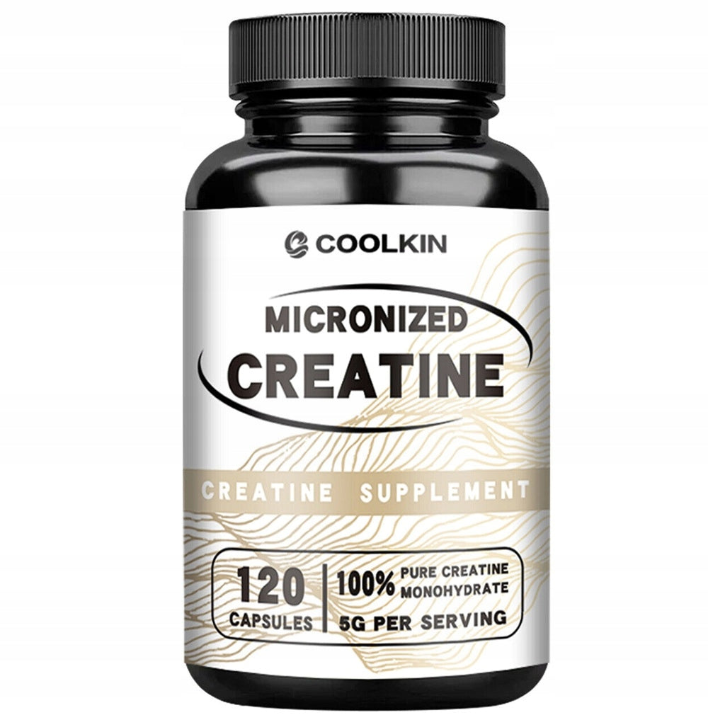 Micronized creatine - creatine monohydrate - for men, energy boost