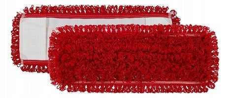 Microphase mop flat pocket red 40 cm TTS