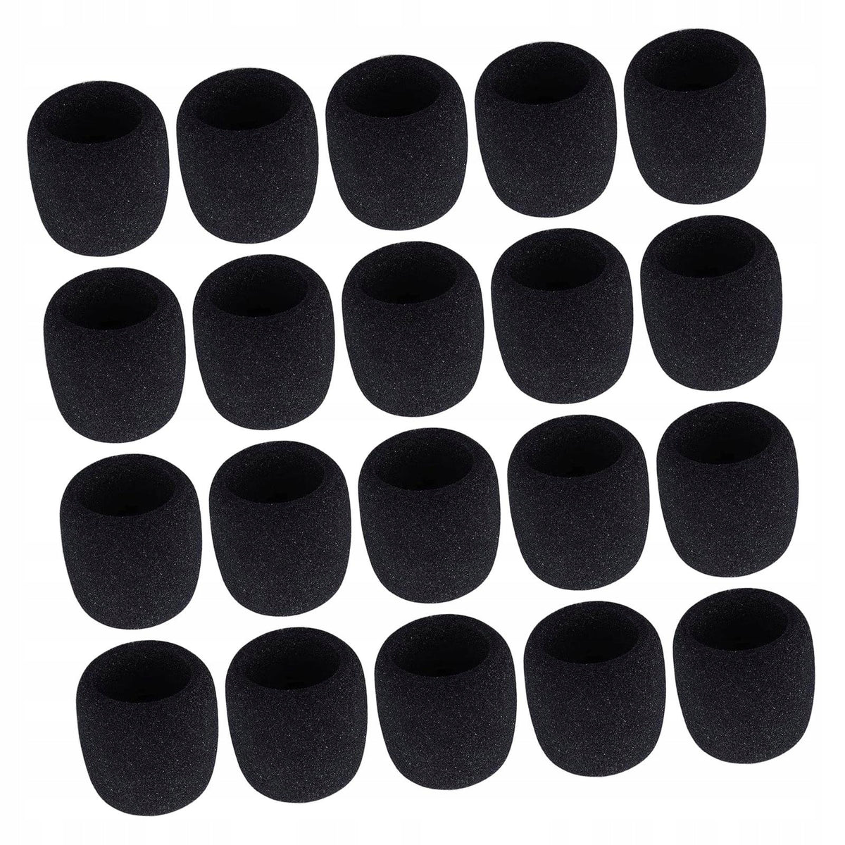 Microphone Covers Lightweight ,Protection ,Windscreens, Sponge Black 20PCS Packaging status original