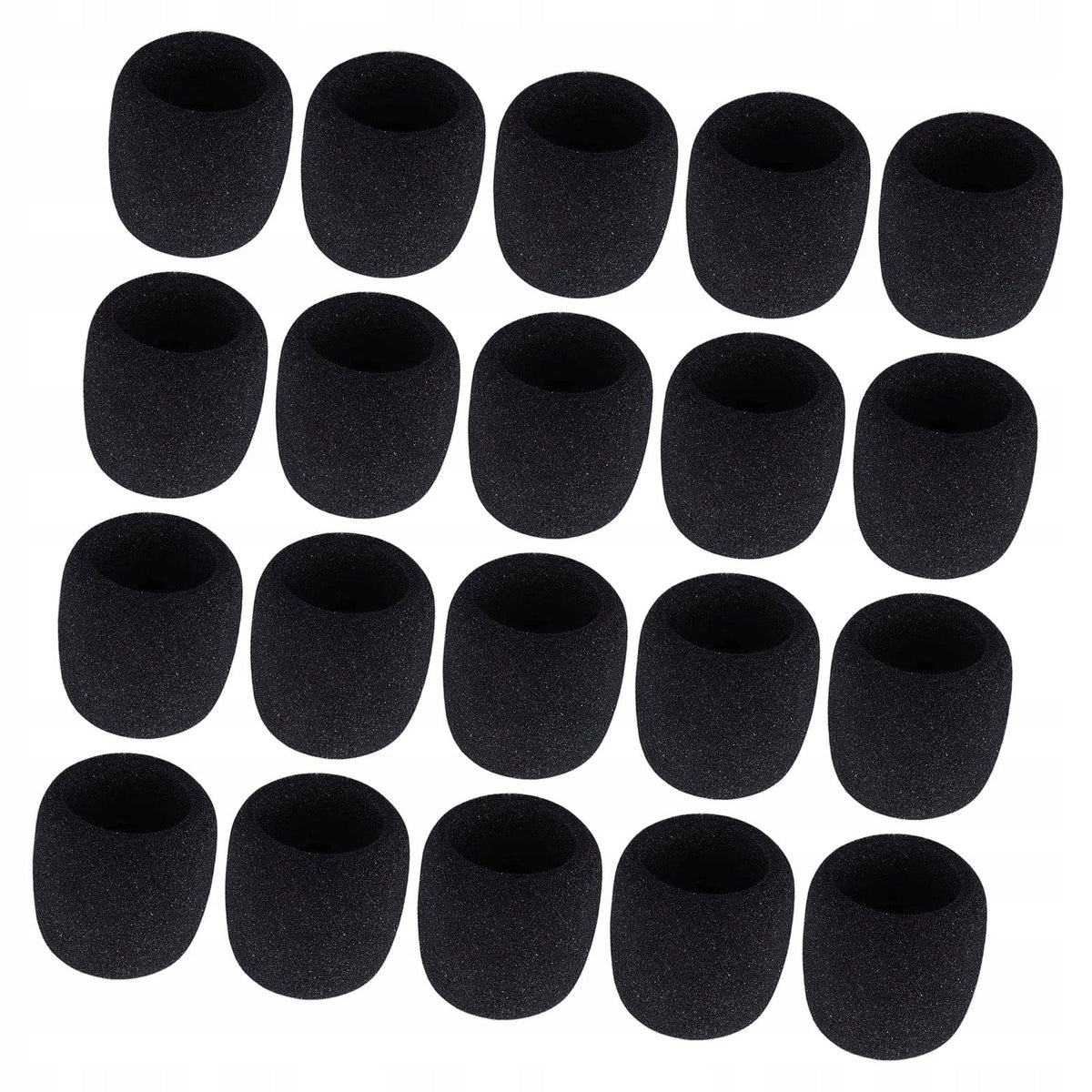 Microphone Covers Lightweight ,Protection ,Windscreens, Sponge Black 20PCS