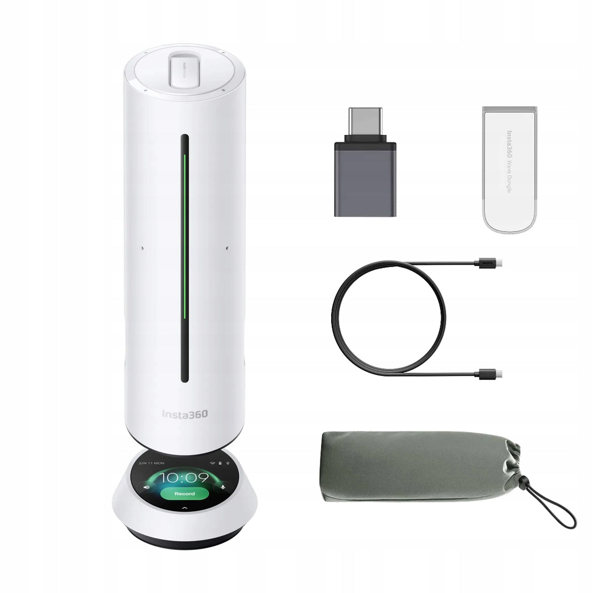 Microphone Insta360 Wave with Bluetooth AI Smart Meeting Assistant