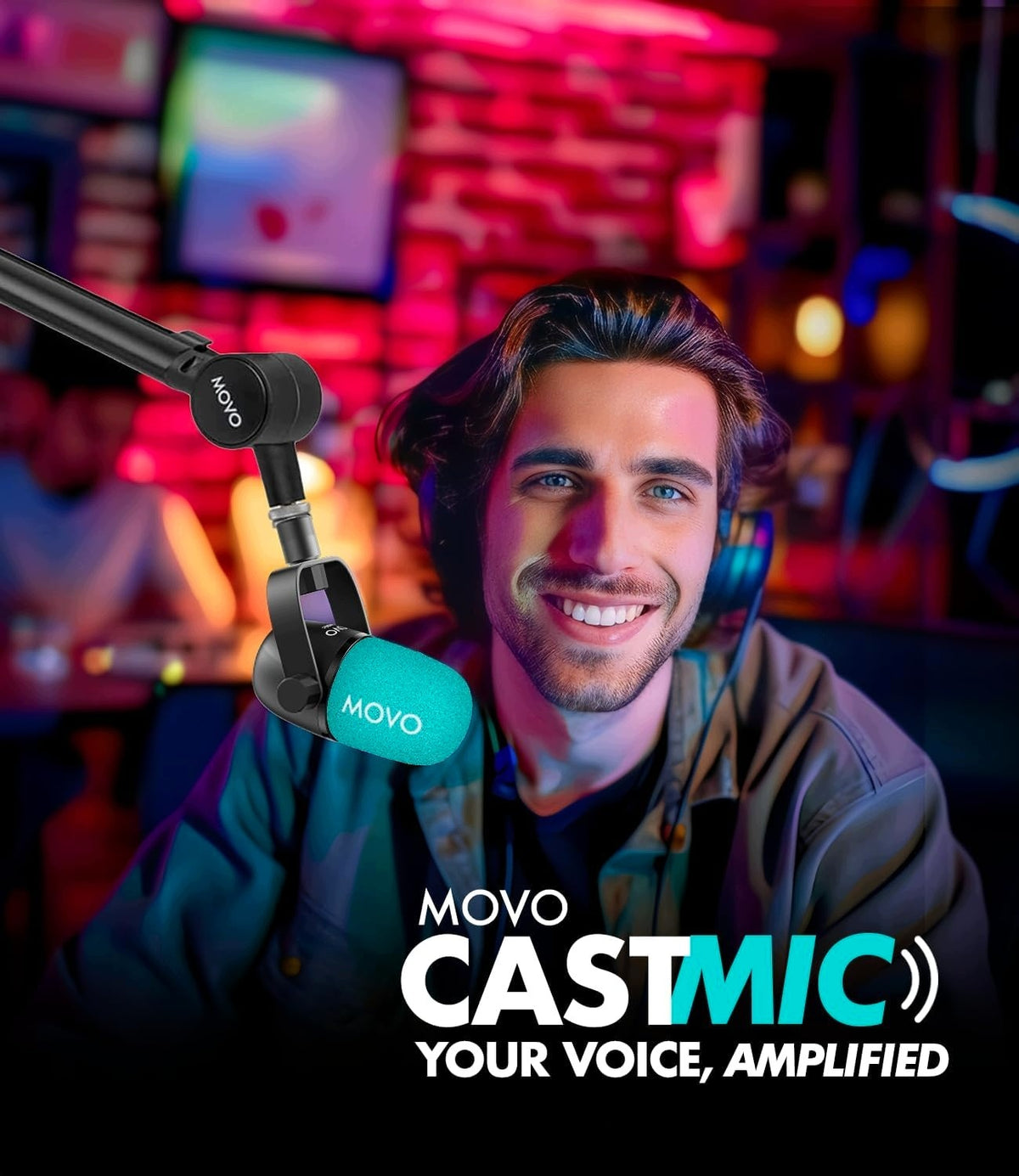 Microphone MOVO CastMic Manufacturer code 5908040182012