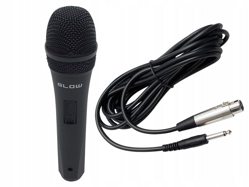 Microphone PRM319 BLOW Jack 6,3 mono 5m XLR (3369) Manufacturer code 33-103#