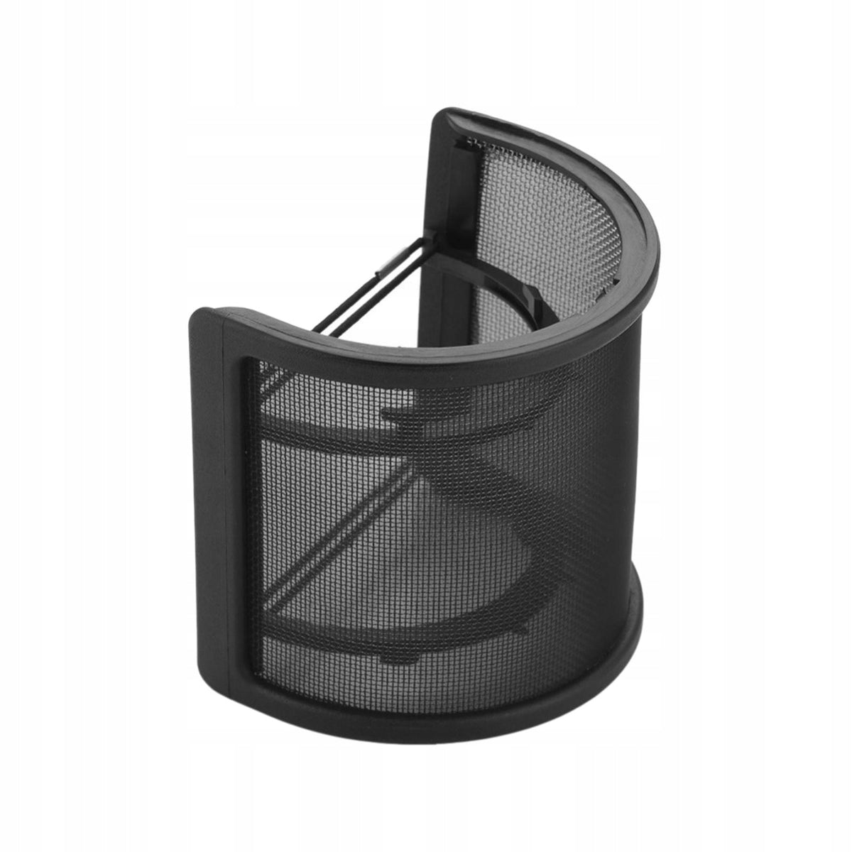 Microphone Pop Shield Windscreen Stable Structure Black without Cotton