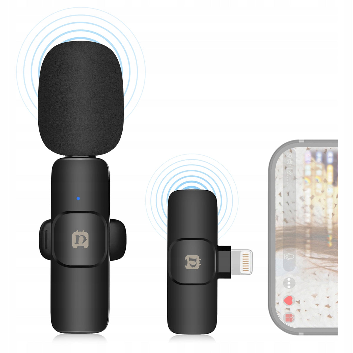 Microphone Puluz Wireless Microphone for iOS