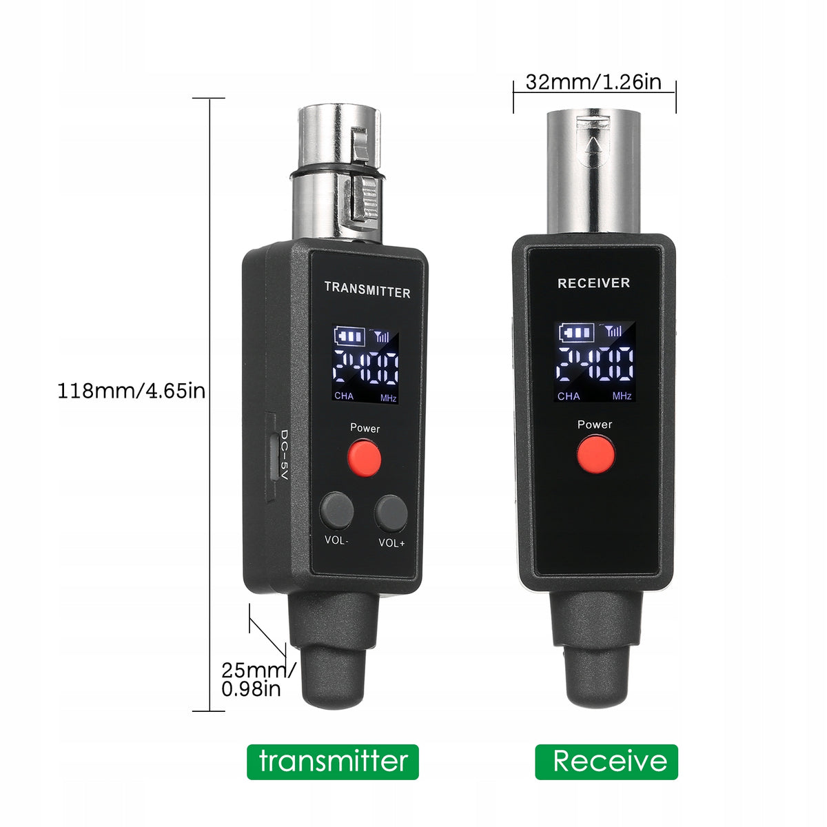 Microphone UHF Wireless System Microphone 21 Manufacturer code AG250729046690
