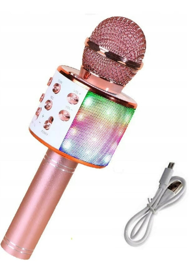 Microphone Wireless Kids Toy Bluetooth Speaker Karaoke Packaging status original