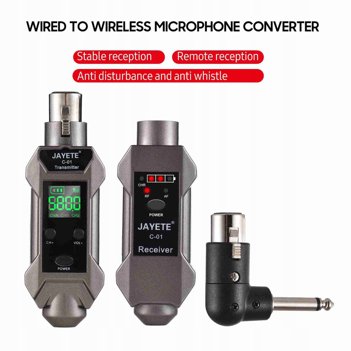 Microphone connected to wireless shipment Intelligent DI reduction