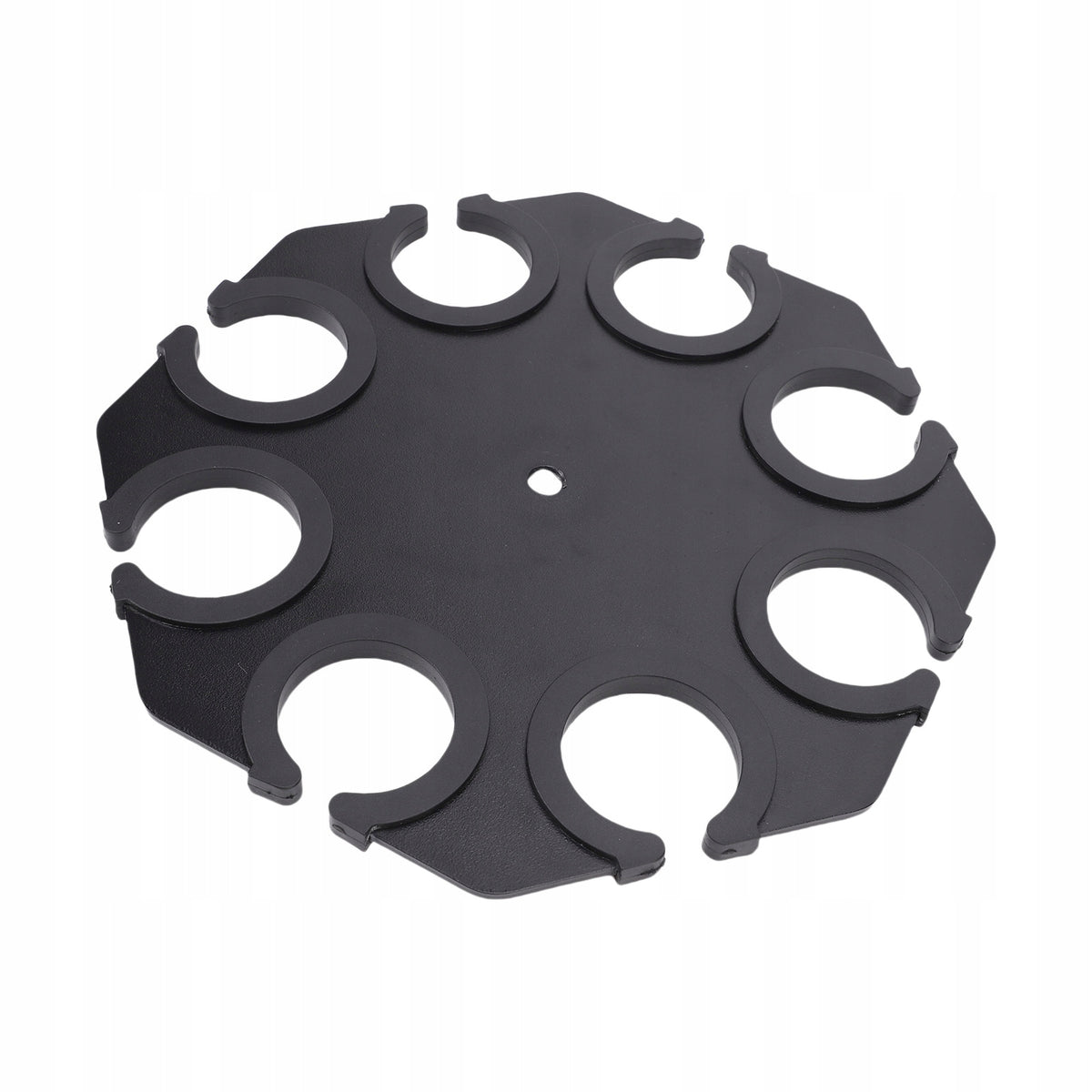 Microphone stand with silicone lined holes for easy 1J
