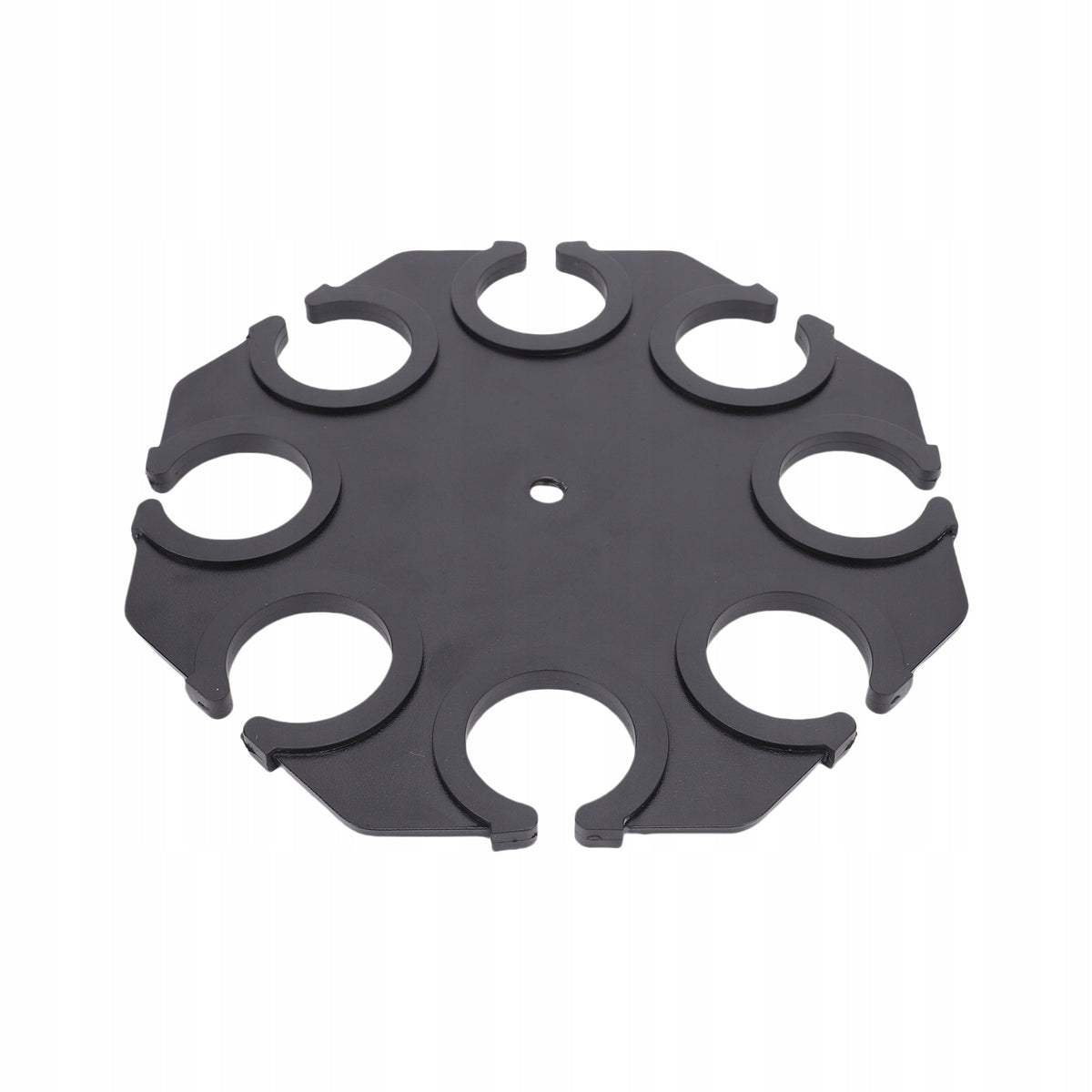 Microphone stand with silicone lined holes for easy 7M