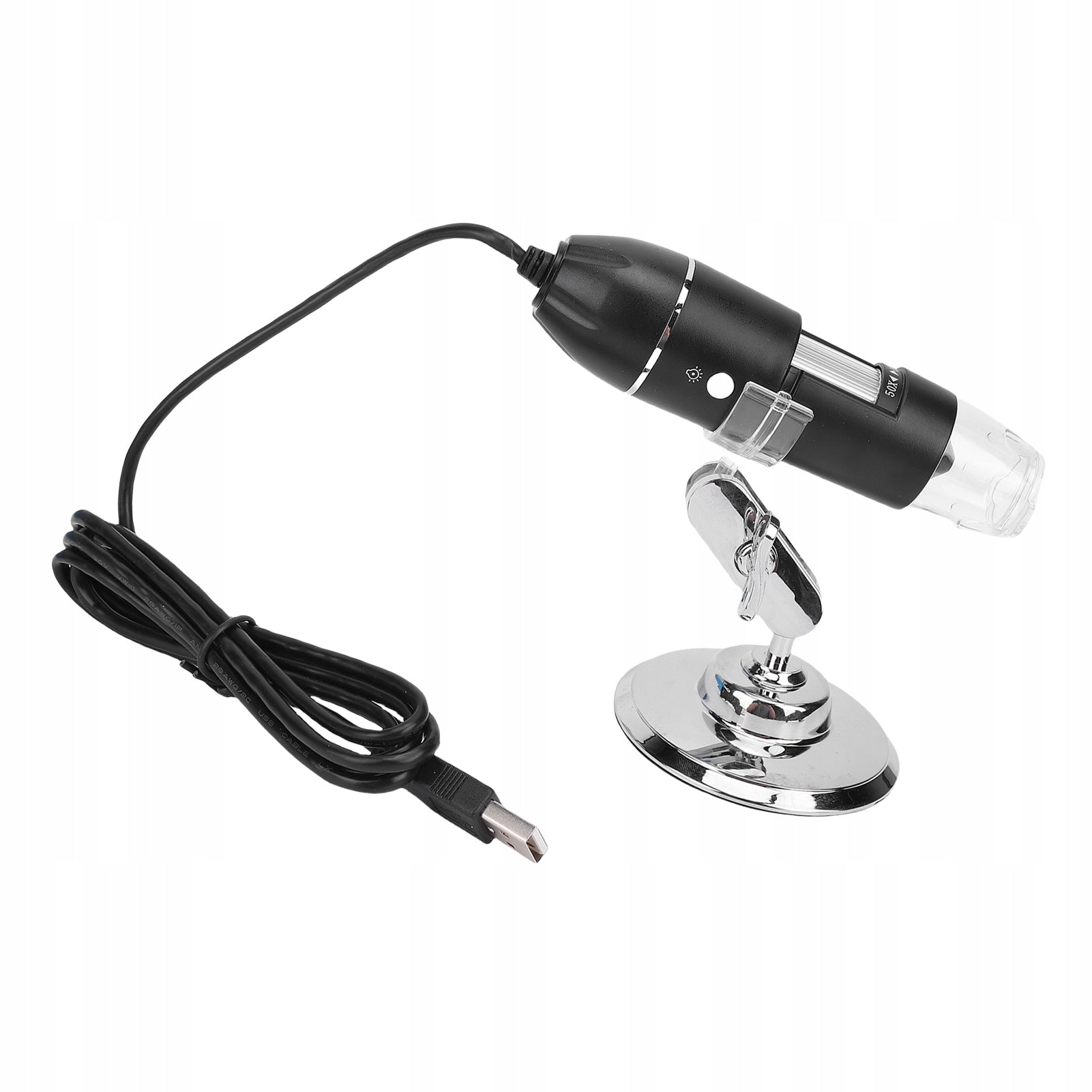 Microscope 1600X 3 in 1 HD Interface 4 Brightness Levels Light P5 Model 2338JBOC