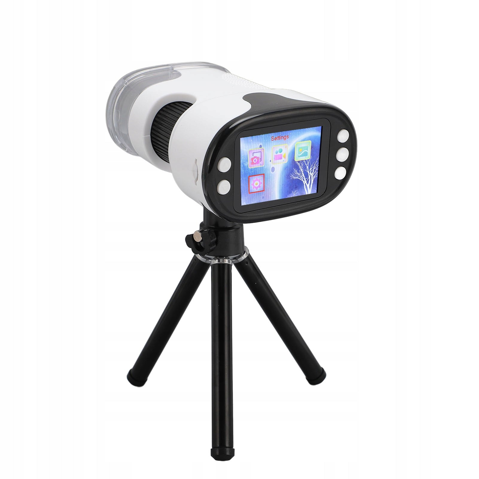 Microscope, binoculars with HD 1080P digital microscope for recording