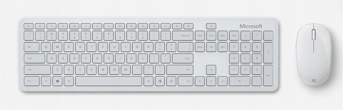 Microsoft Bluetooth Desktop, Glacier, CZ&SK (PC)