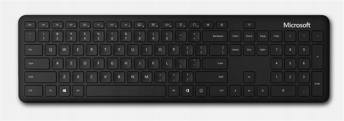 Microsoft Bluetooth Keyboard, černá, US (PC)
