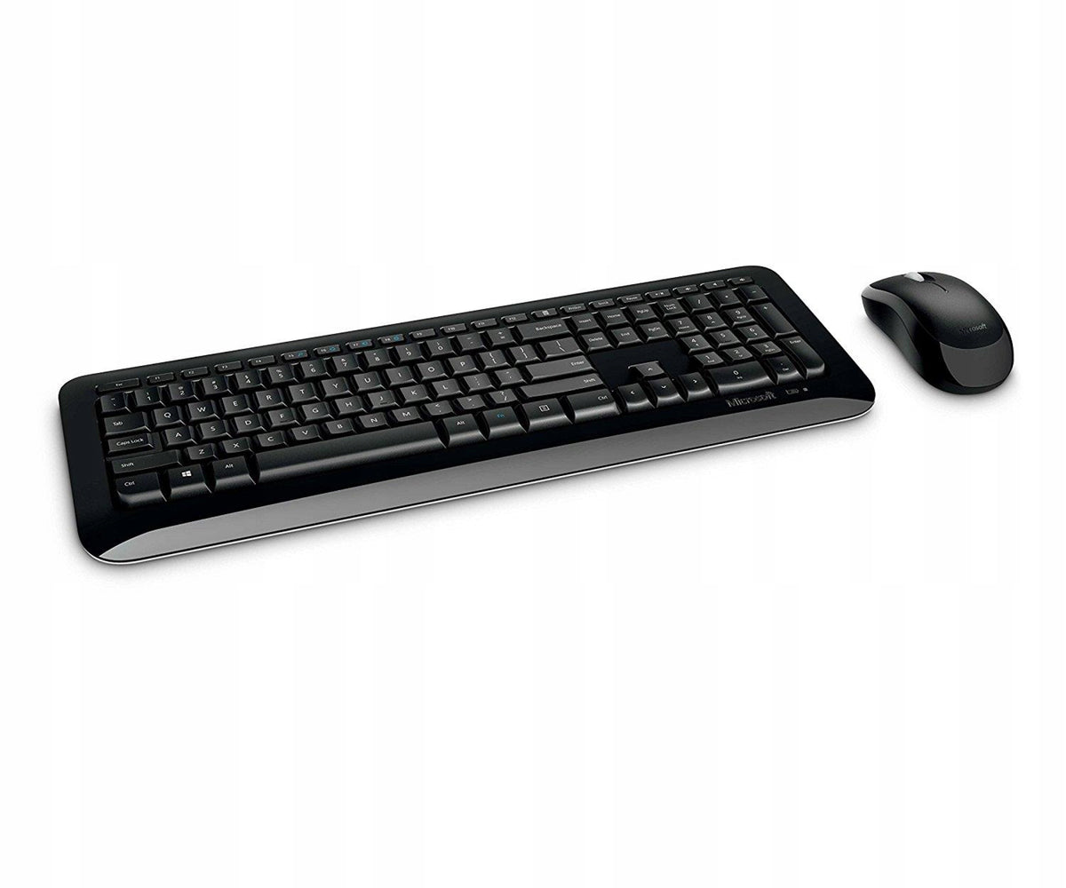 Microsoft Wireless Desktop 850 wireless keyboard and mouse set Color black
