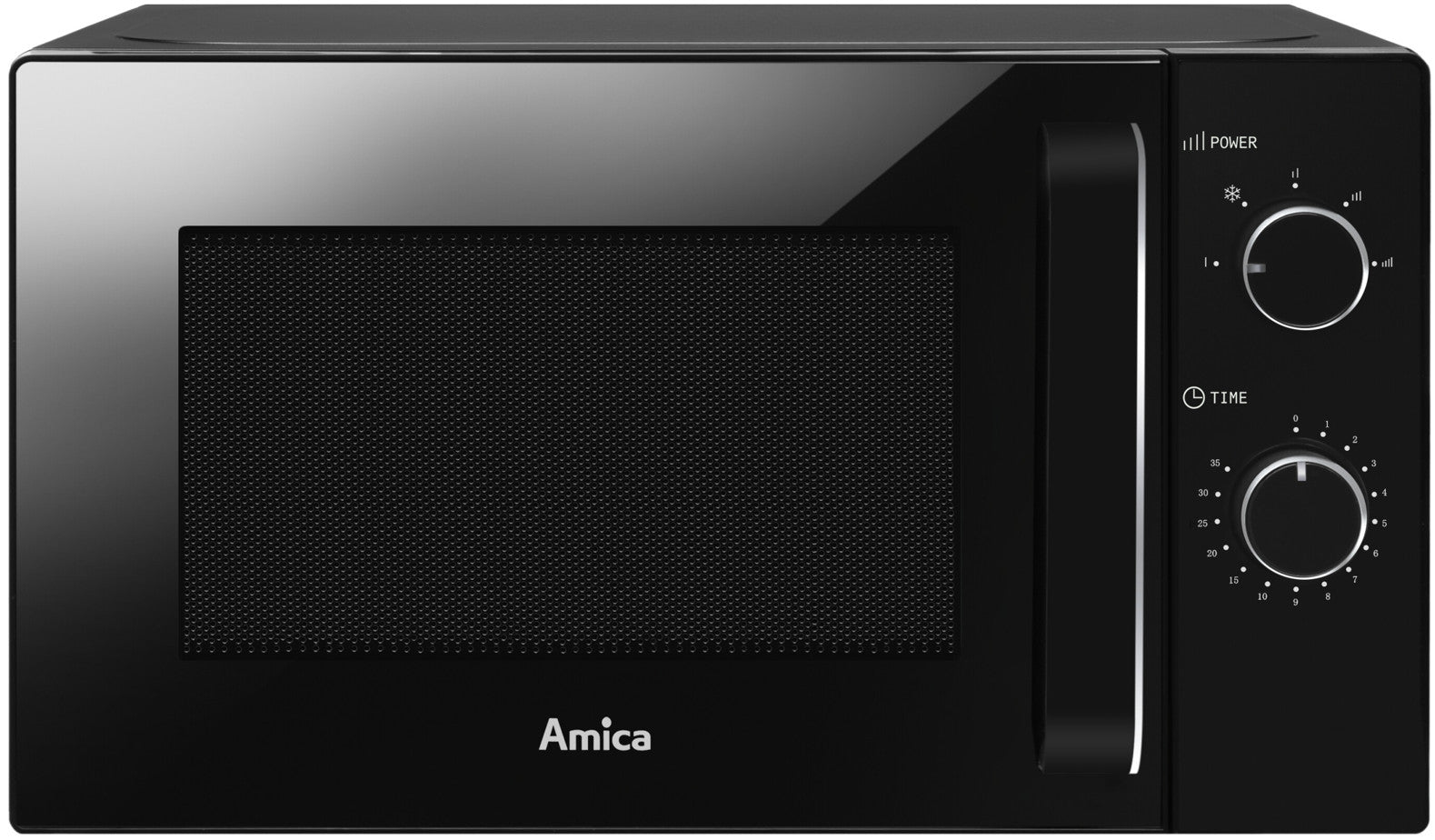 Microwave Amica AMMF20M2B 20L 700W 5levels MultiWave LED black