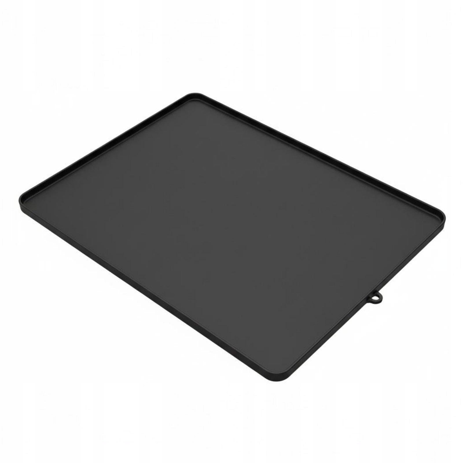 Microwave Appliance Mat Silicone Pad Surface Protector Waterproof Black