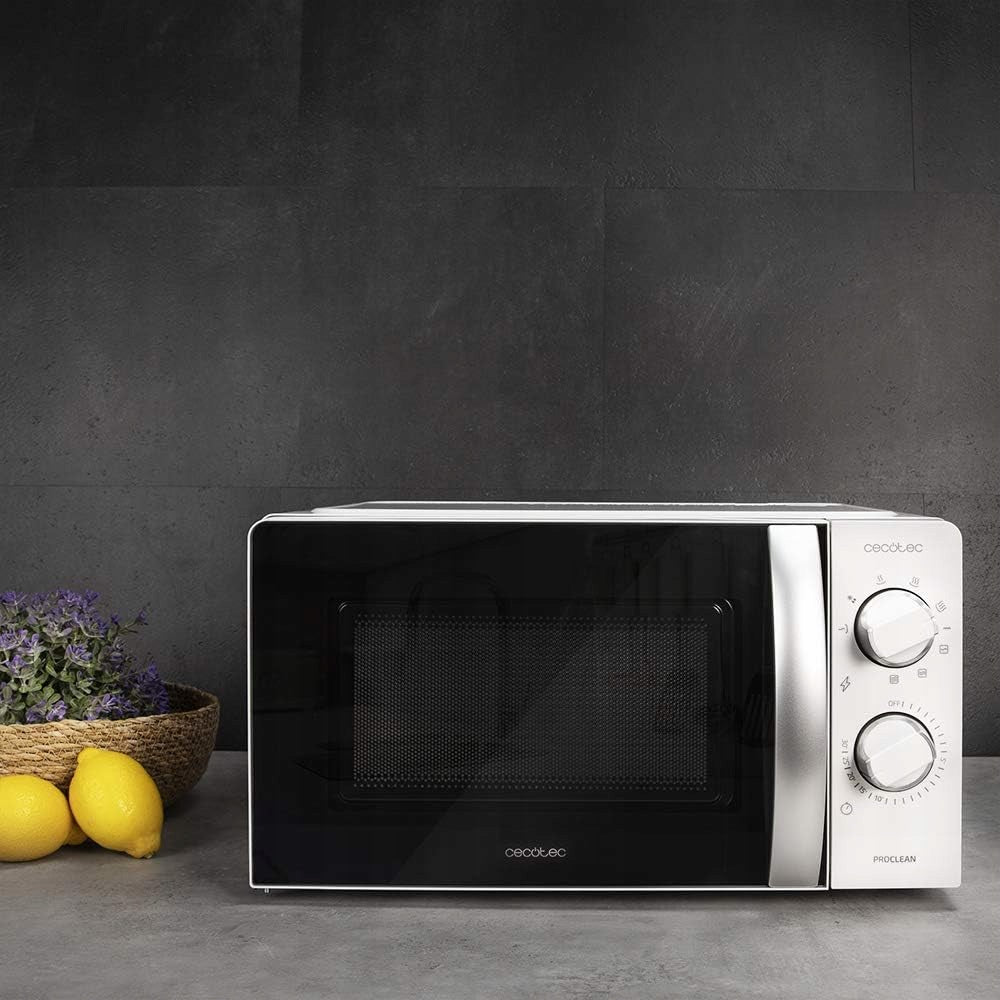 Microwave Cecotec 01369 20L 700W Grill 3DWAVE Touch White Black Brand Cecotec