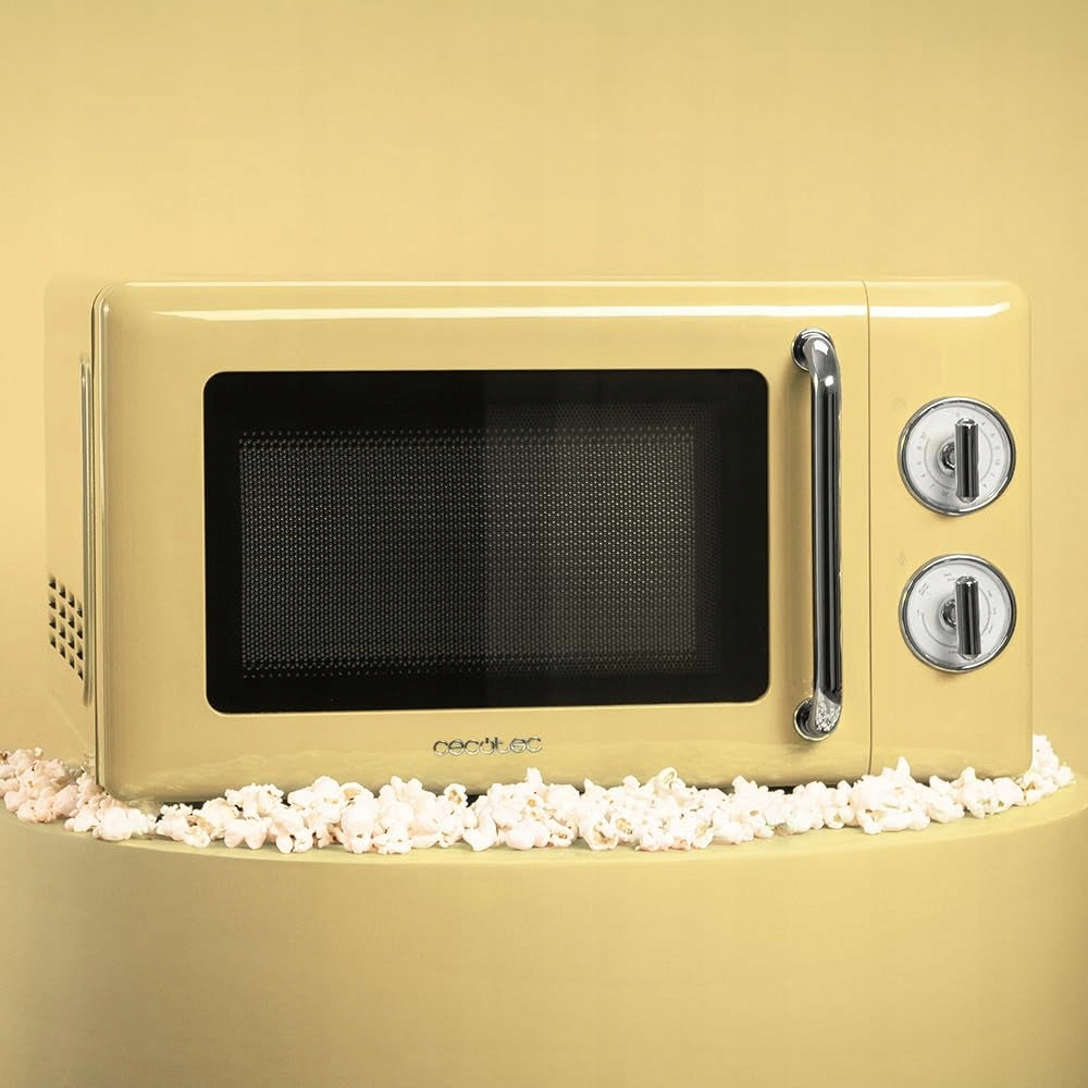 Microwave Cecotec Proclean 3110 Retro Yellow Brand Cecotec