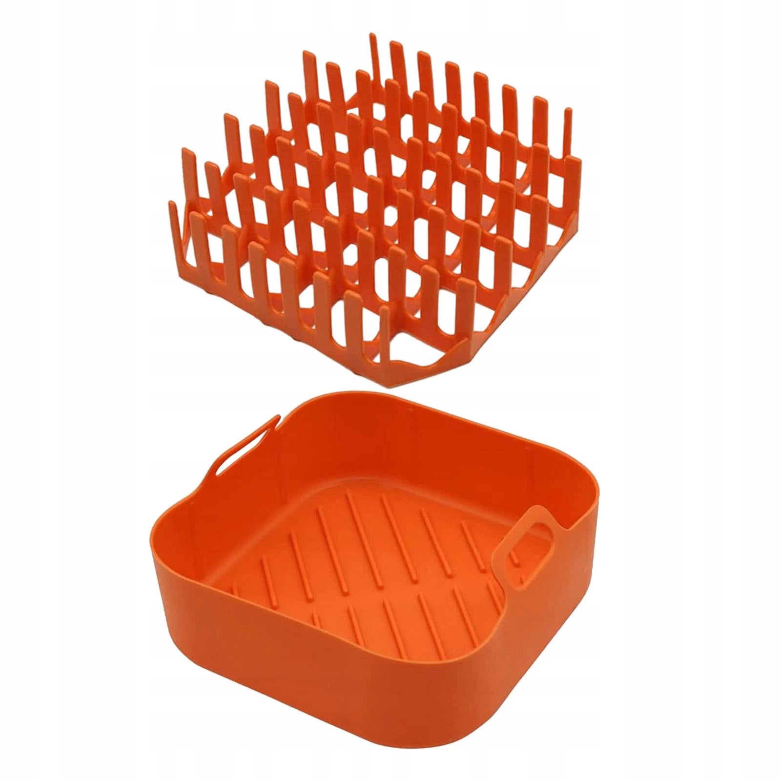 Microwave Cooker Silicone Nonstick for Beef Meat Burger Bacon Rack and Tray