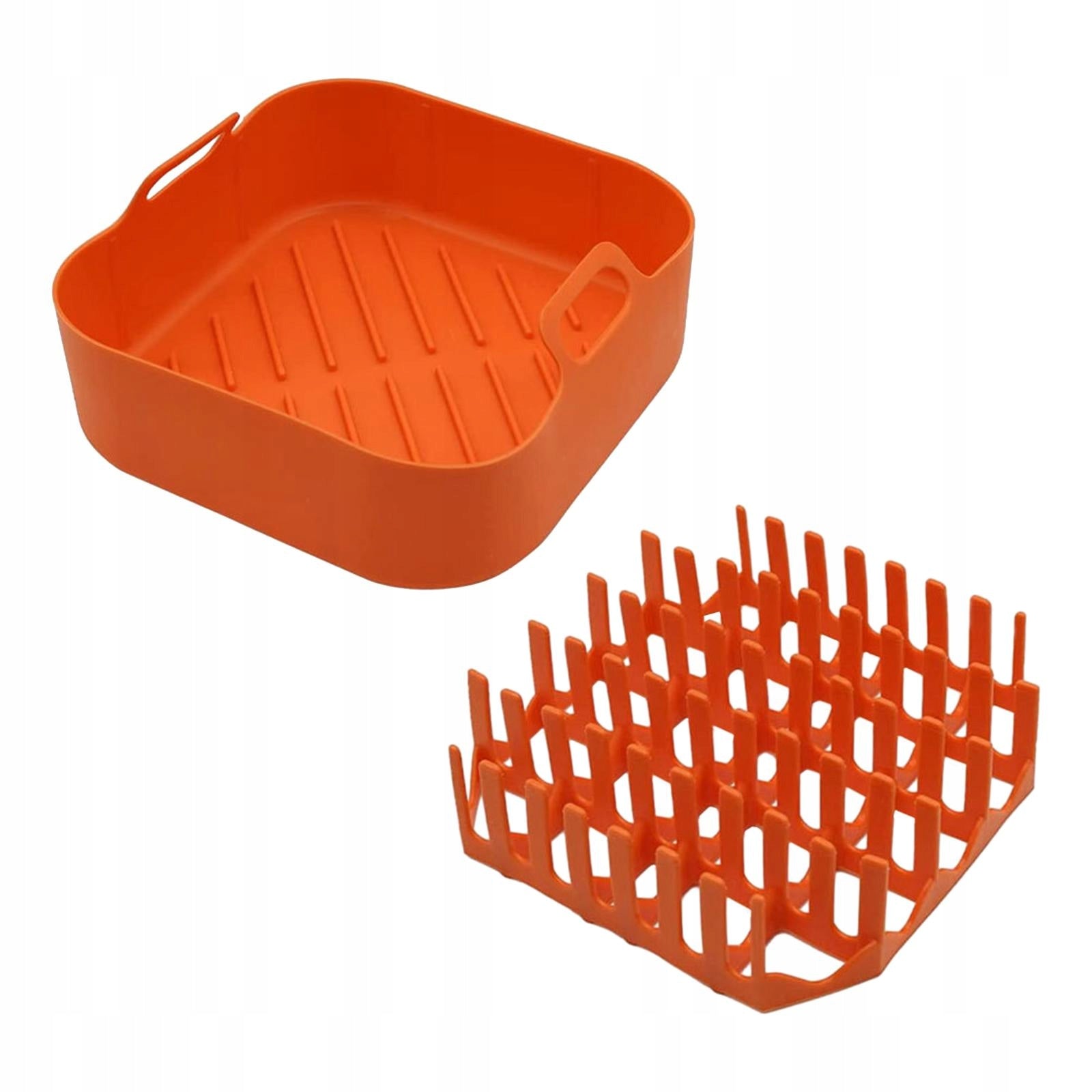 Microwave Cooker Silicone for Oven for Air Fryer Bacon Rack and Tray Brand no brand