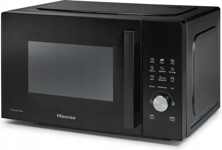 Microwave Oven 23L Black 800W Defrosting Grill 1000W Brand Gorenje