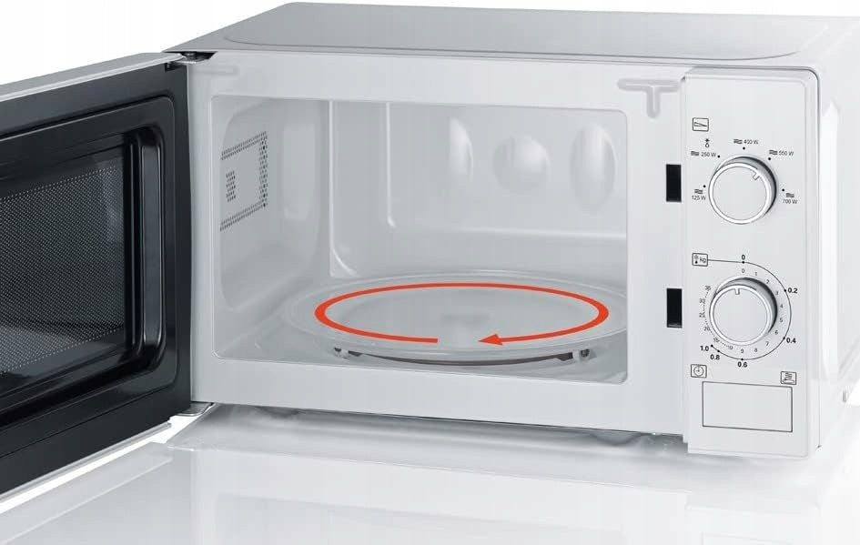 Microwave Oven 700w 20L Freestanding White Severin Model MW 7770