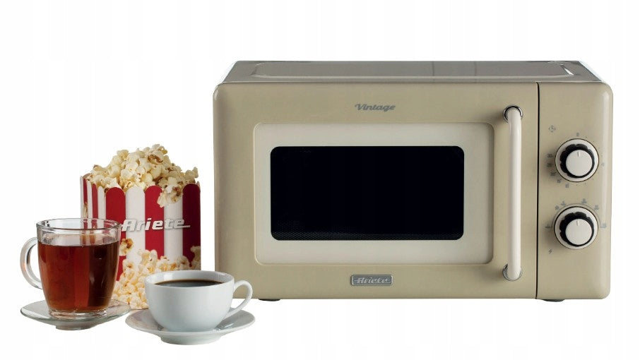 Microwave Oven Ariete 3960/03 Vintage Cream 800W 20l Manufacturer code ART 3960/03