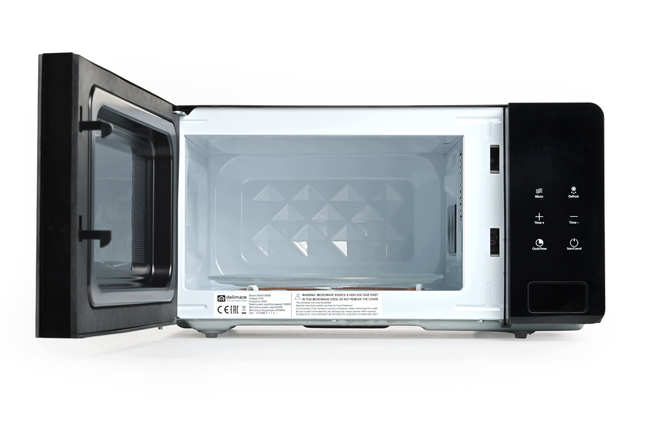 Microwave Oven DELIMATE 15L Microwave 600W 230V Digital LED Packaging status original