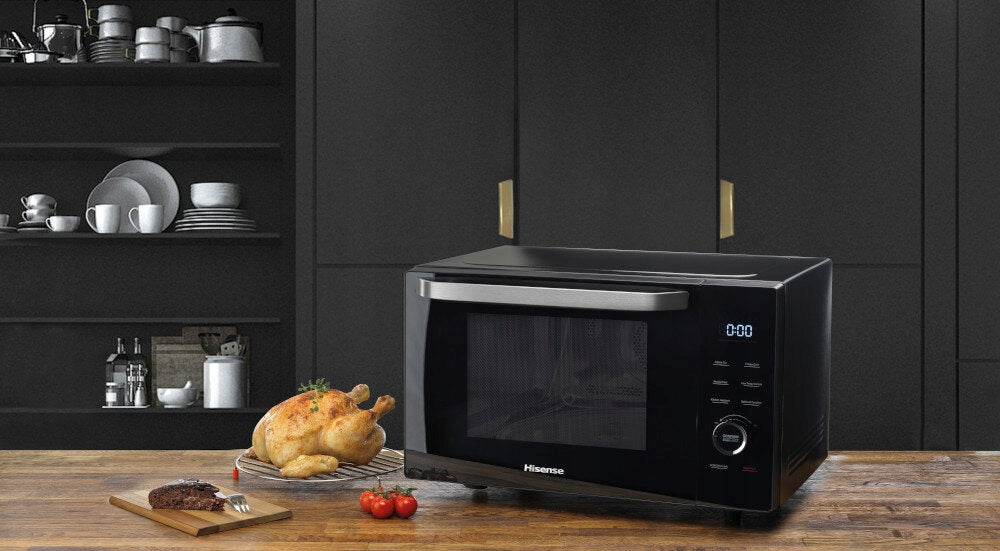 Microwave Oven HISENSE Super Combo H30MOBS10HC 4in1 1000W 30L Black Brand Hisense