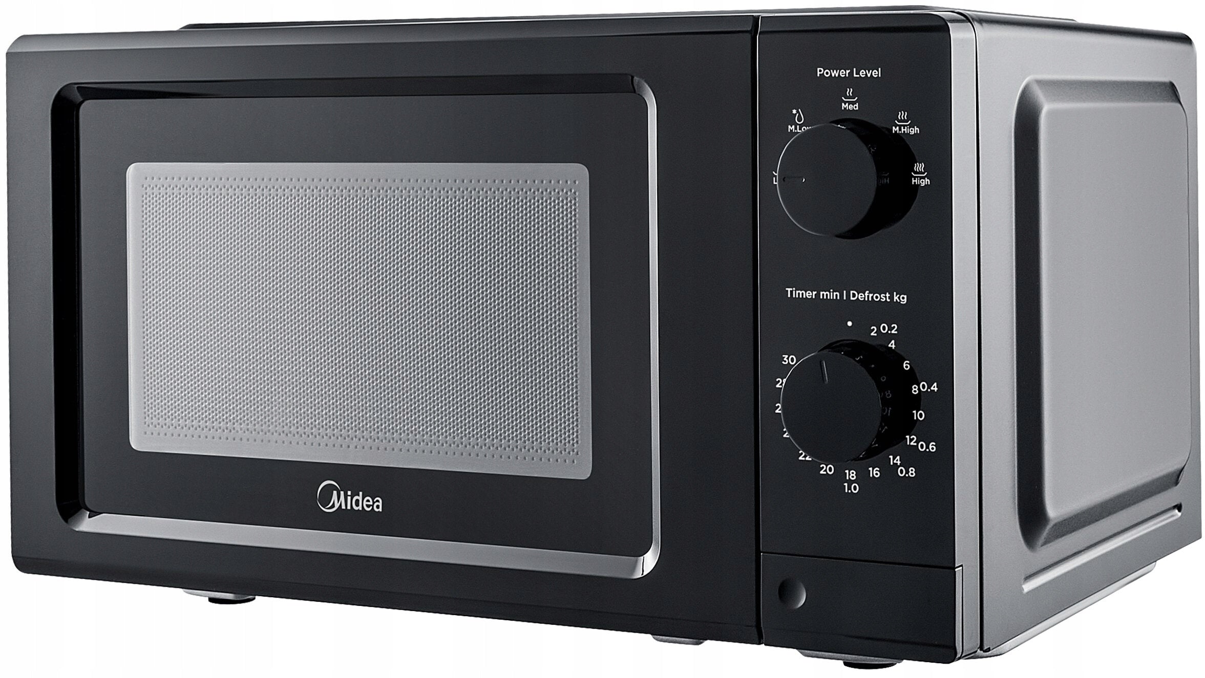 Microwave Oven MIDEA MD-MP012MK-BK 700W 19L Black Dominant color black