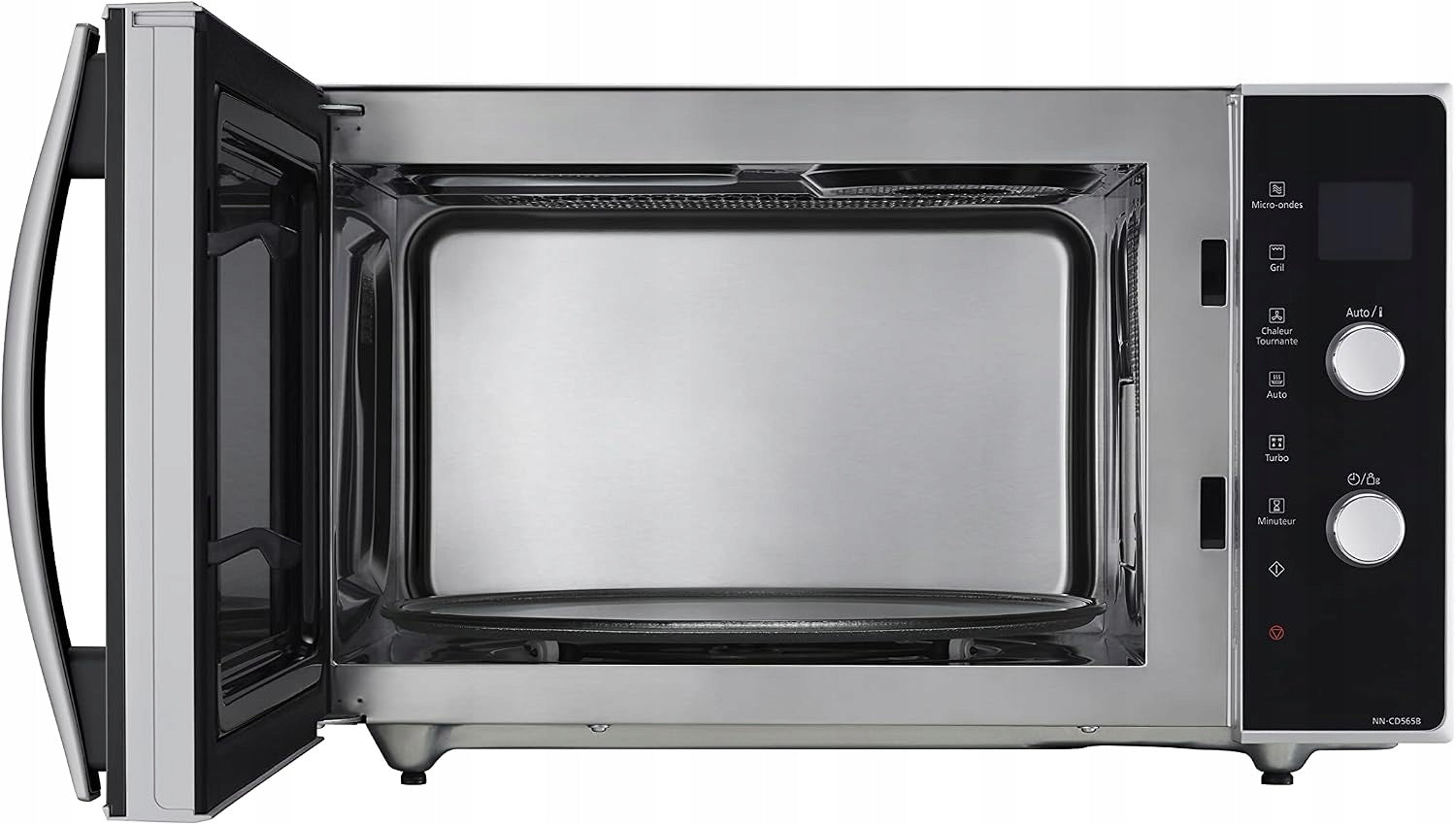 Microwave Oven PANASONIC NN-CD565BEPG 3W1 27 L Thermocouple Grill Kombi Model NN-DF383B