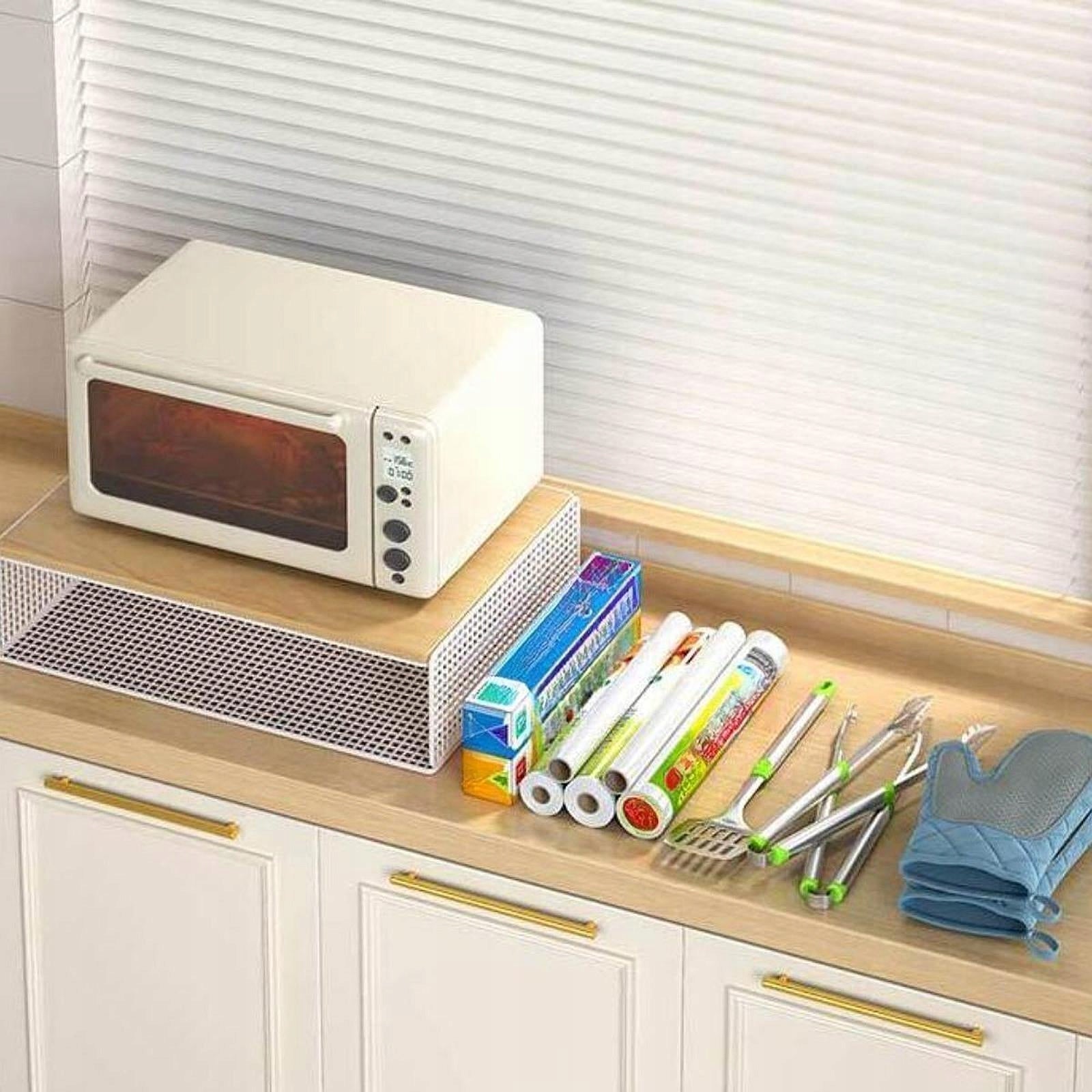 Microwave Oven Rack Pots and Pans Spice Utensils Storage Microwave Stand M Packaging status original
