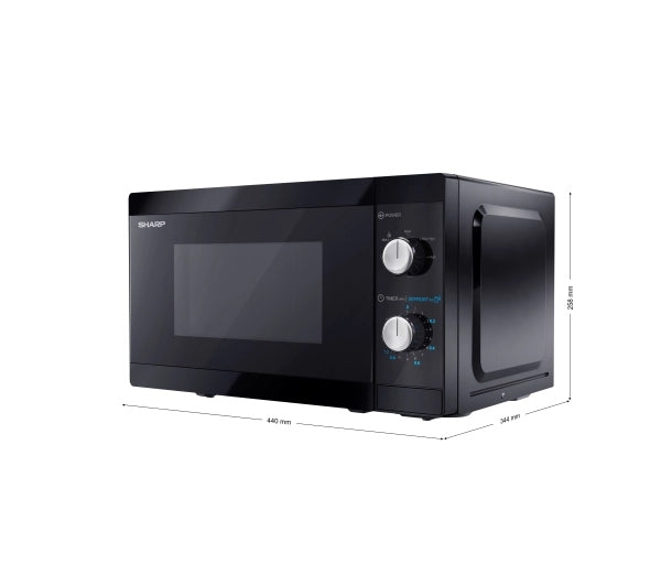 Microwave Oven Sharp YCMS01EB 800W Black Brand Sharp