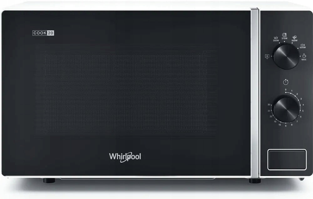 Microwave Oven Whirlpool MWP101W White 700W 20L 6 power levels
