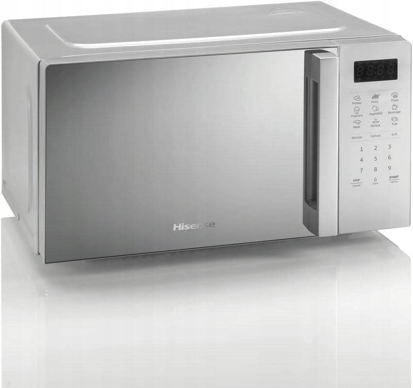 Microwave Oven with Grill Hisense H20MOMS4HG 20L 700W Silver Brand Hisense