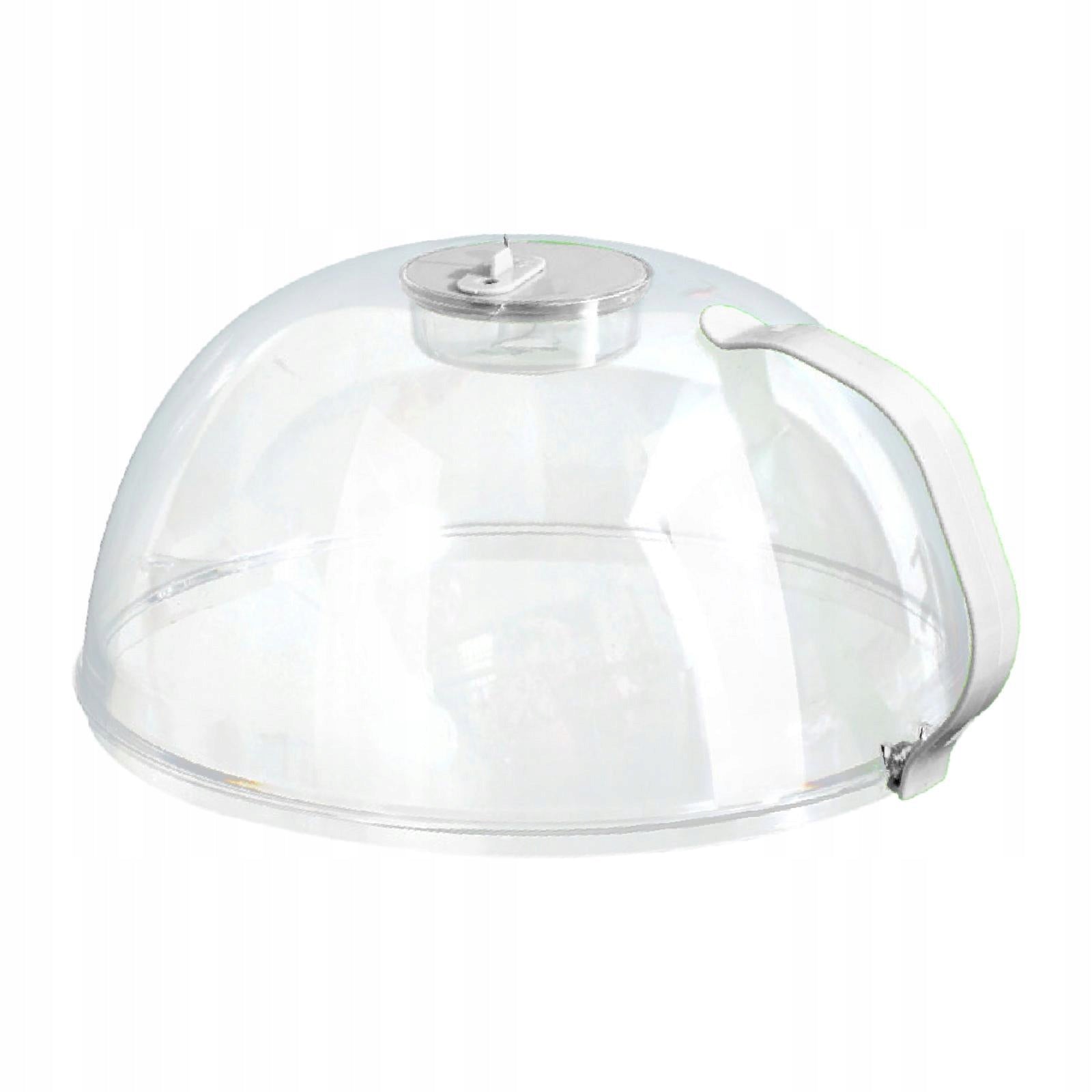Microwave Plate Food Covers 200 Degree Heat Resistant Keeps Oven white Packaging status original