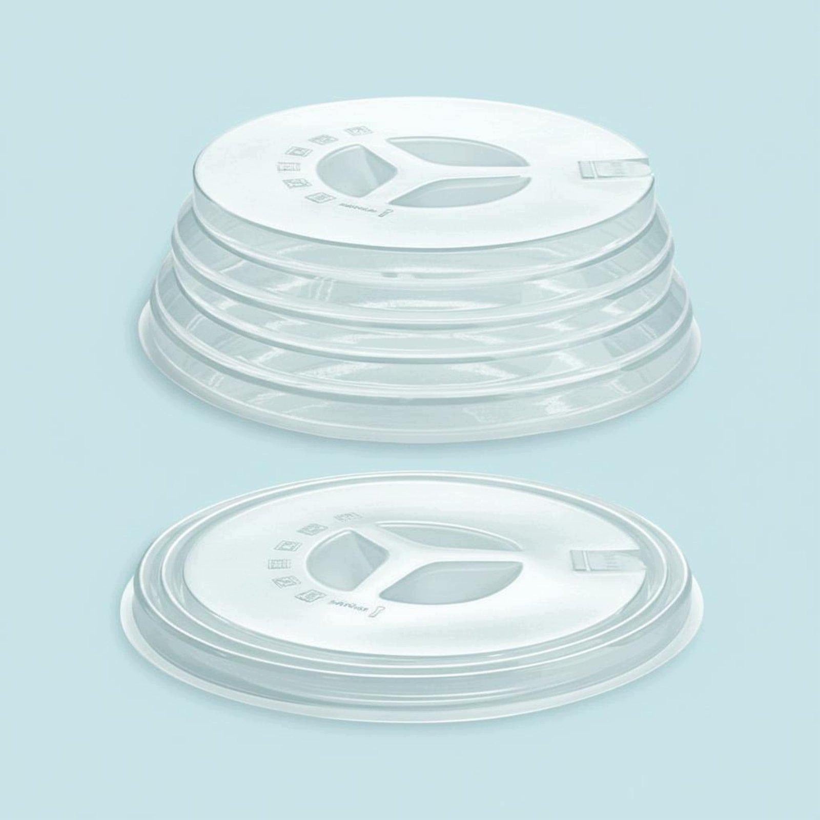 Microwave Plate Splatter Cover Heat Resistant Foldable M Strong Triangle Packaging status original