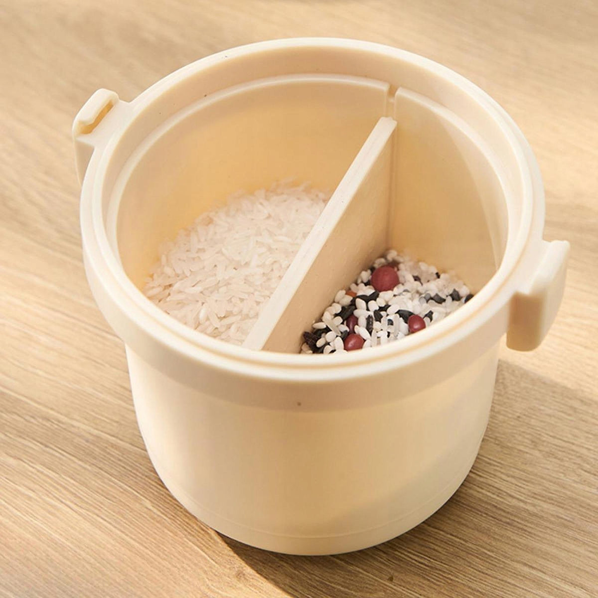 Microwave Rice Cooker Vegetable Steamer Multipurpose PP Material Style B Packaging status original