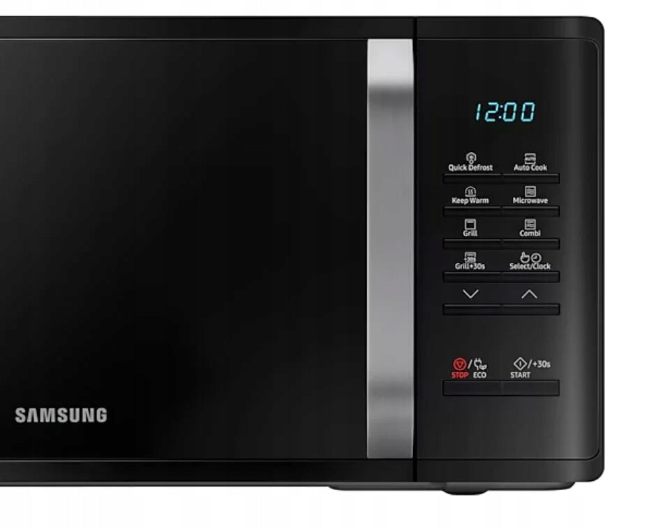 Microwave SAMSUNG MG23K3523AK E2 800W23L Auto Cook Black Model MG23K3523AK