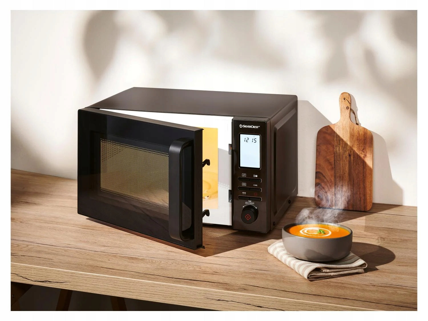 Microwave SilverCrest 10 Programs 20 Liters 800W with Grill Packaging status original