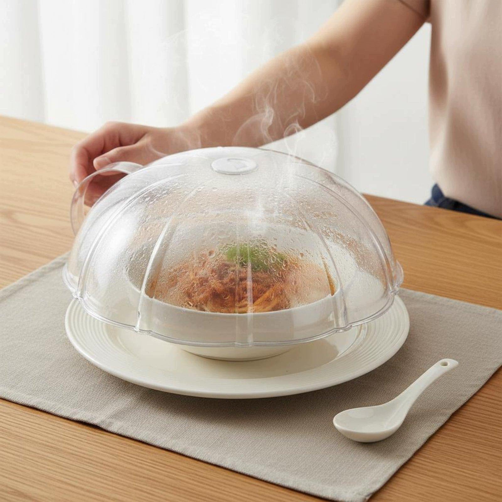 Microwave Splatter Cover High Temperature Resistant without Base Plate Brand no brand
