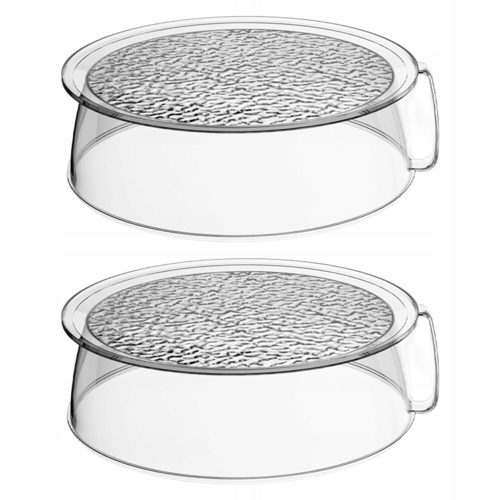 Microwave Splatter Cover Insulated with Grip Handle Fruit Container Bowl