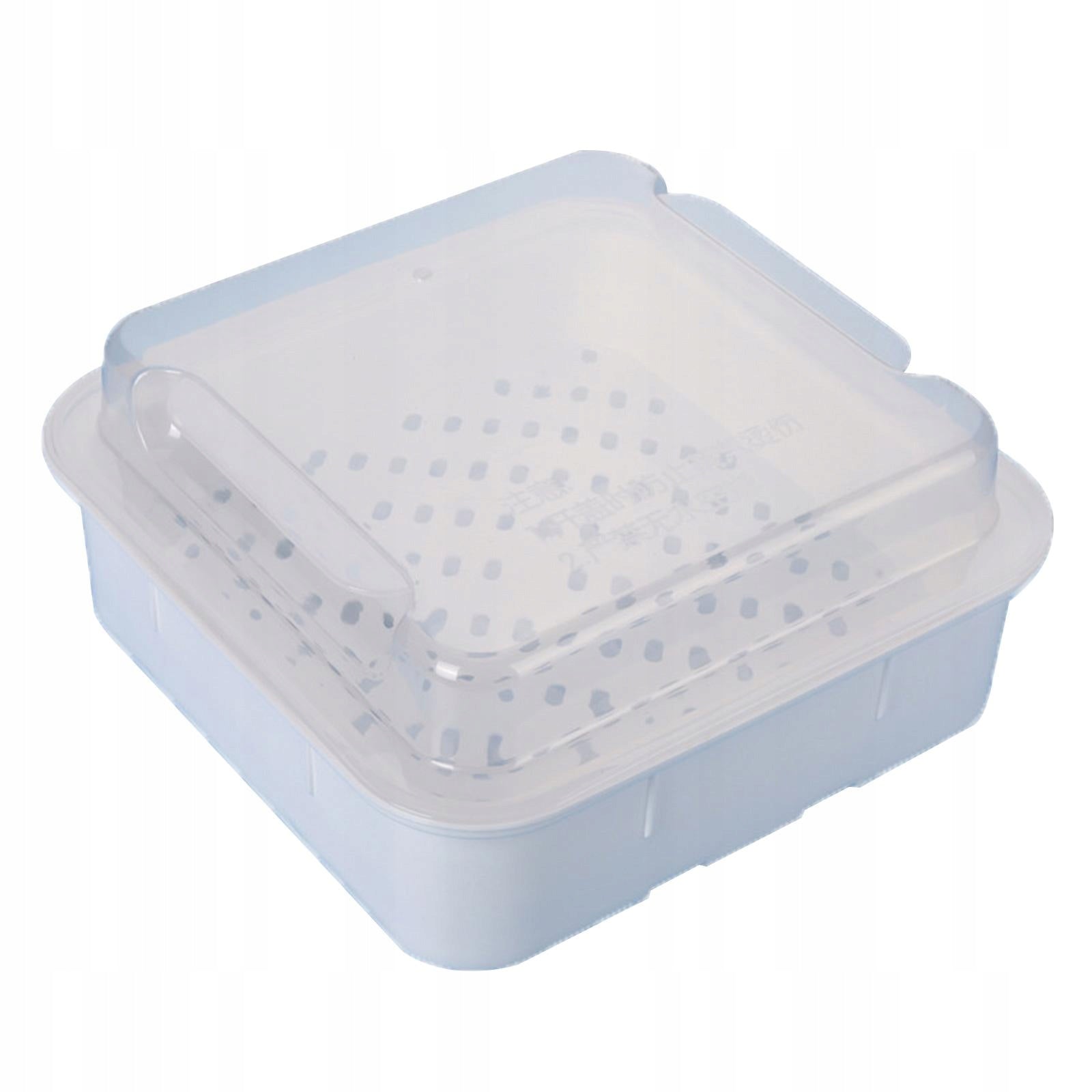 Microwave Steamer Cooking Fast Food Container for Fruit Vegetables Desserts Packaging status original