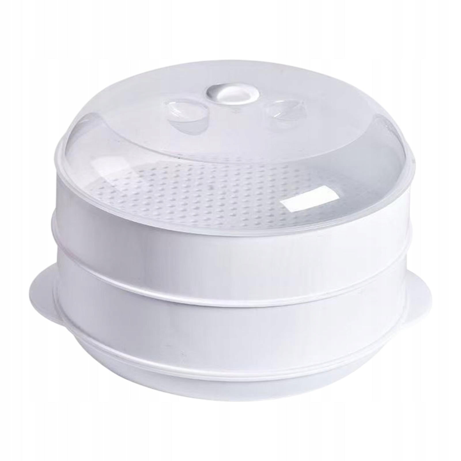 Microwave Steamer for Health Cooking Cooker for Vegetables double layer Packaging status original