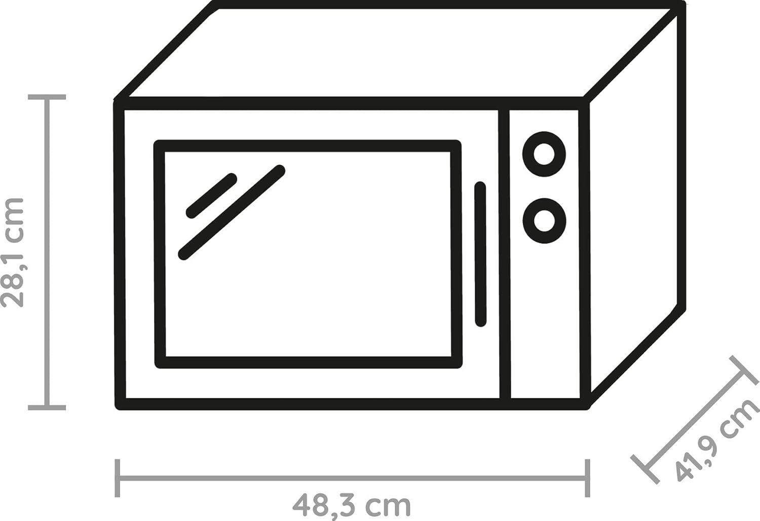 Microwave grill Bauknecht MW 253 SM2 25L function yogurt cake Model MW 253 SM2